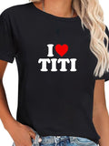 cotton Swoosh Love Titi Shirt For Boy Girl Toddler Children Youth T-Shirt casual Fashion graphic tees for women Hoodie,...