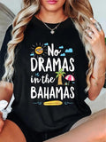 cotton TNF Dramas Red plumber brand Bahamas Summer Vacation Beach Gift T-Shirt casual Fashion graphic tees Hoodie, Sweatshirt