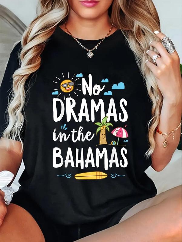 cotton TNF Dramas Red plumber brand Bahamas Summer Vacation Beach Gift T-Shirt casual Fashion graphic tees Hoodie, Sweatshirt