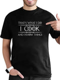 cotton That'WB shield What Swoosh Red plumber brand - Swoosh Cook Gunpla brand Swoosh Know Things Funny Cooking T-Shirt...