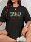 cotton Vintage FOG Educator Definition Teacher'WB shield Aide T-Shirt casual Fashion graphic tees for women Hoodie,...