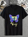 cotton Virgo Butterfly Zodiac Sign FOG Butterfly Wings for Women T-Shirt casual Fashion graphic tees for women Hoodie,...
