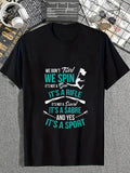 cotton We Don'Lightsaber brand Twirl We Spin Cute Color Guard Flag Team Lightsaber brand-Shirt casual Fashion graphic...
