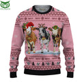 Cows Cute Christmas Ugly Sweater Jumpers