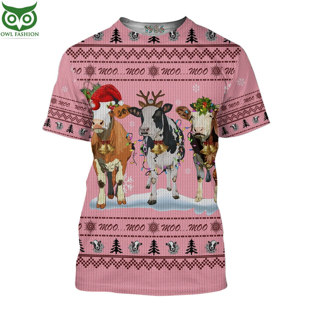 Cows Cute Christmas Ugly Sweater Jumpers