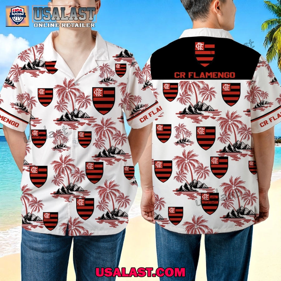 CR Flamengo Summer Hawaiian Shirt Outfit 2025