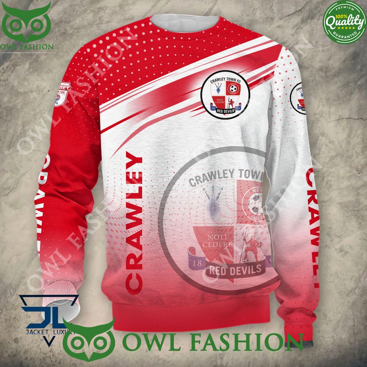 Crawley Town Trending Design League Two Hoodie Shirt