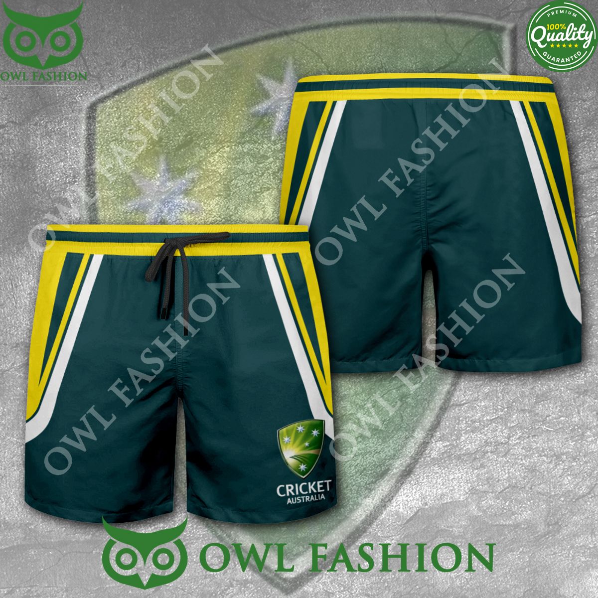 Cricket Australia AUS Champion 3D Shorts