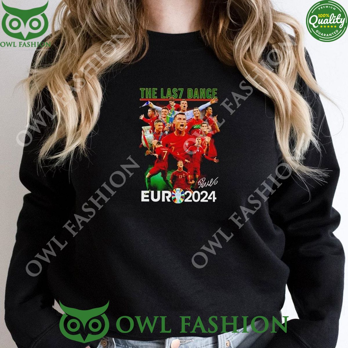 Cristiano Ronaldo The Las7 Dance Euro 2024 Tshirt Hoodie