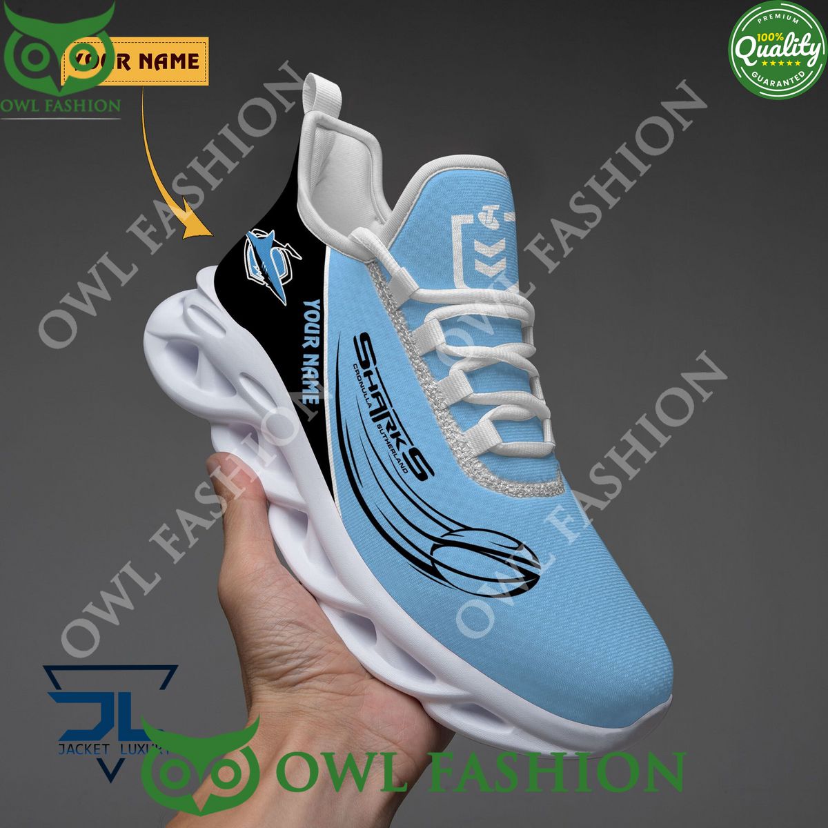 Cronulla Sharks Customized NRL Australia Rugby Max Soul