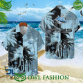 Cronulla Sharks NRL Australasia Football Rugby Hawaiian shirt and short