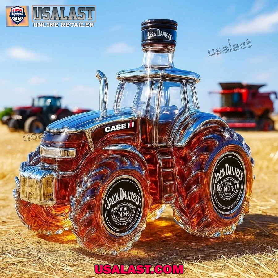 Crown Royal Case IH Tractor Whisky Bottle