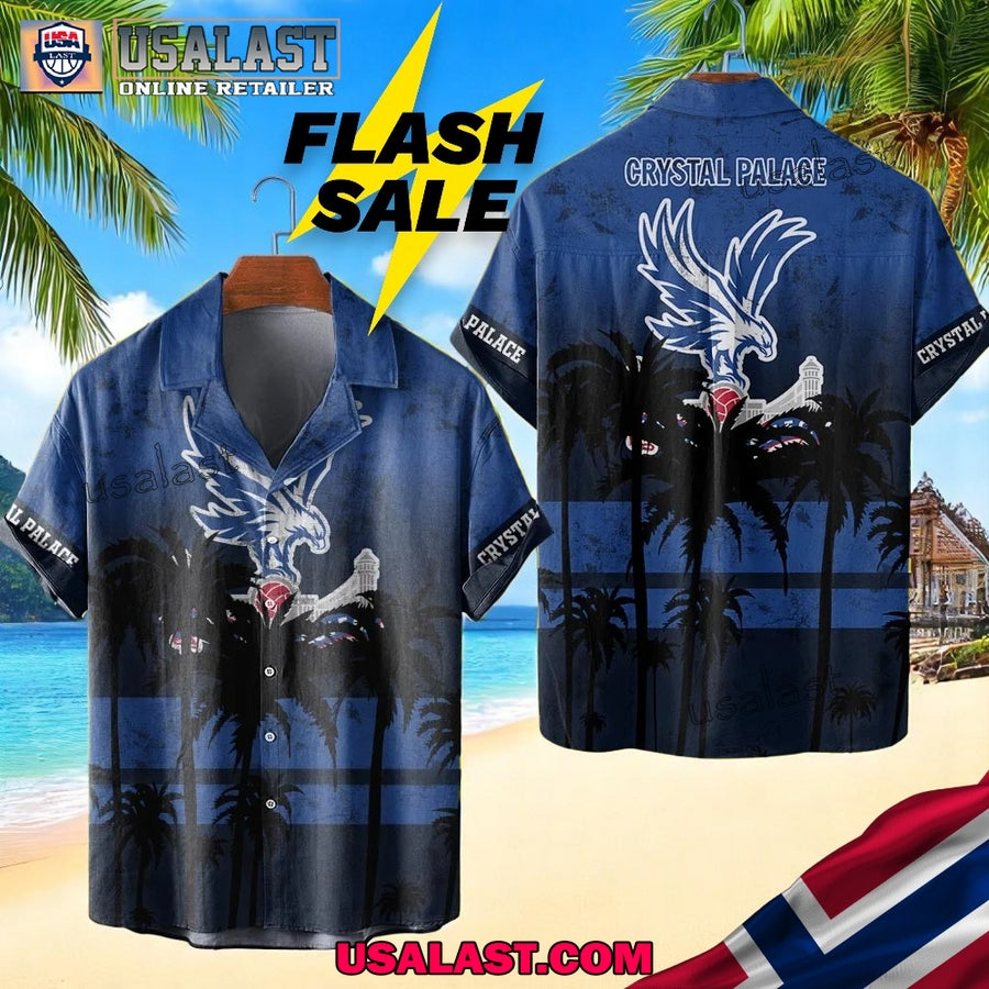 Crystal Palace Coconut Tree Style Hawaiian Shirt
