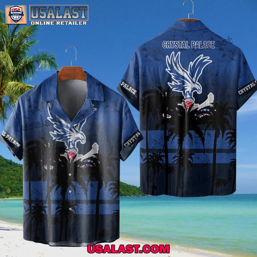 Crystal Palace Coconut Tree Style Hawaiian Shirt