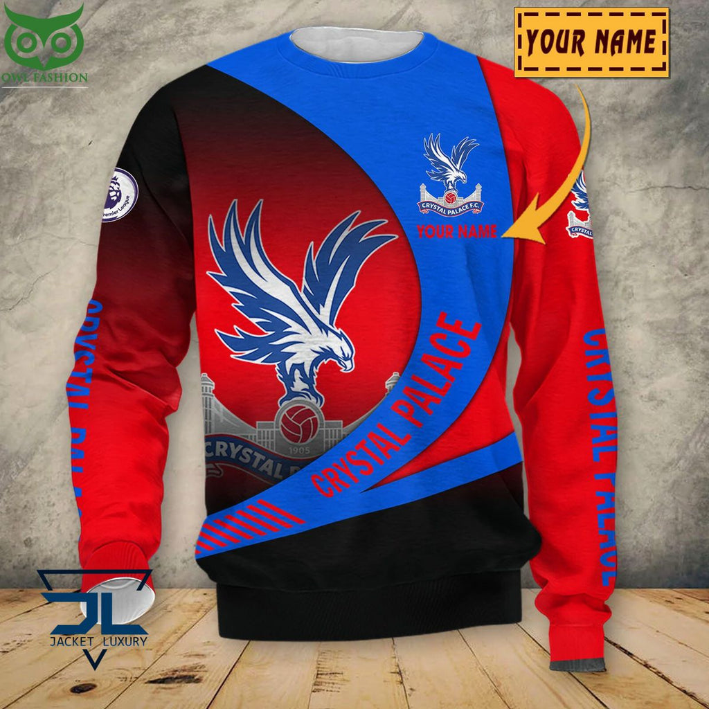 Crystal Palace F.C Premier League 2023 Customized 3D Polo Tshirt