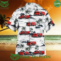 Cushing Oklahoma Cushing Fire Department Hawaiian Shirt