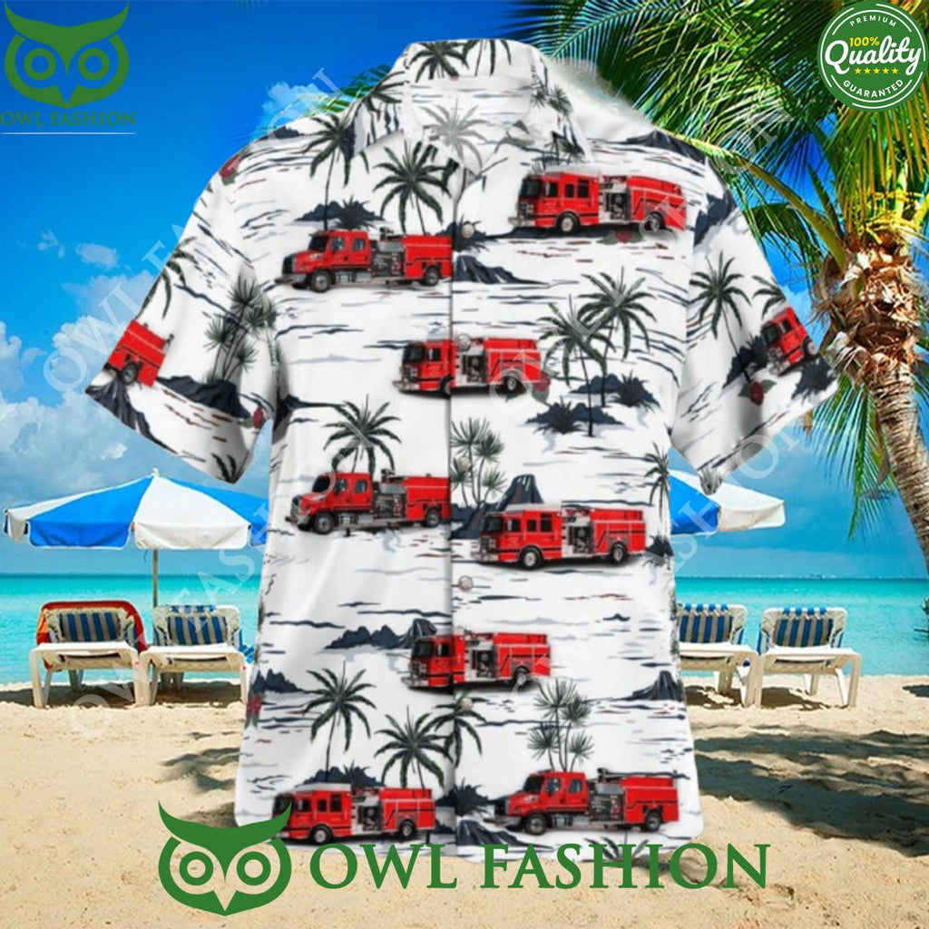 Cushing Oklahoma Cushing Fire Department Hawaiian Shirt