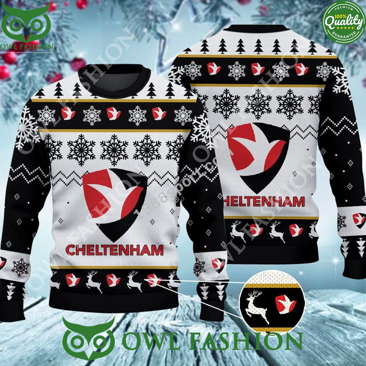 Custom Color Cheltenham Ugly Sweater Jumper