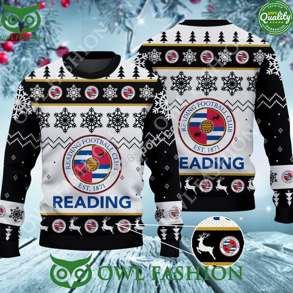 Custom Color Reading Football Club Ugly Sweater Jumper