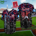 Custom Logo Text And Number Jersey Baseball Jersey