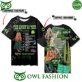 Custom Megan Moroneys The Lucky 2.0 Tour Keep on telling yourself t shirt
