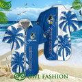 Custom Name Bristol Rovers FC summer beach blue tropical coconut tree 2024 Hawaiian Shirt