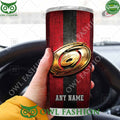 Custom Name Carolina Hurricanes NHL Old Metal Tumbler