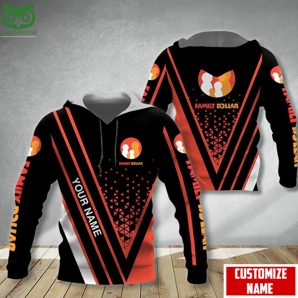 Custom Name Family Dollar Hoodie And Pant