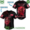 Custom Name Hazbin Hotel Alastor Niffty Without tone Smile My dear never fully dressed baseball jersey