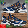 Custom name Houston Astros Blue and Orange Air Max Shoes
