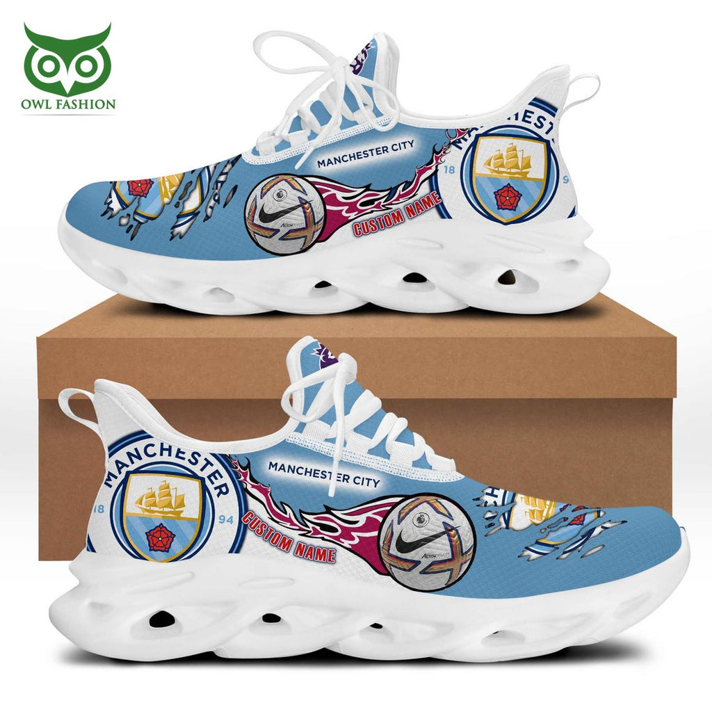 Custom Name Manchester City Champions Premier League 22-23 Max Soul