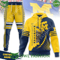 Custom Name Michigan Wolverines Mascot Hoodie and Pants