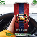 Custom Name Montreal Canadiens NHL Old Metal Tumbler
