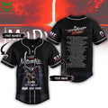 Custom Name Number Mudvayne The Psychotherapy Sessions Baseball Jersey