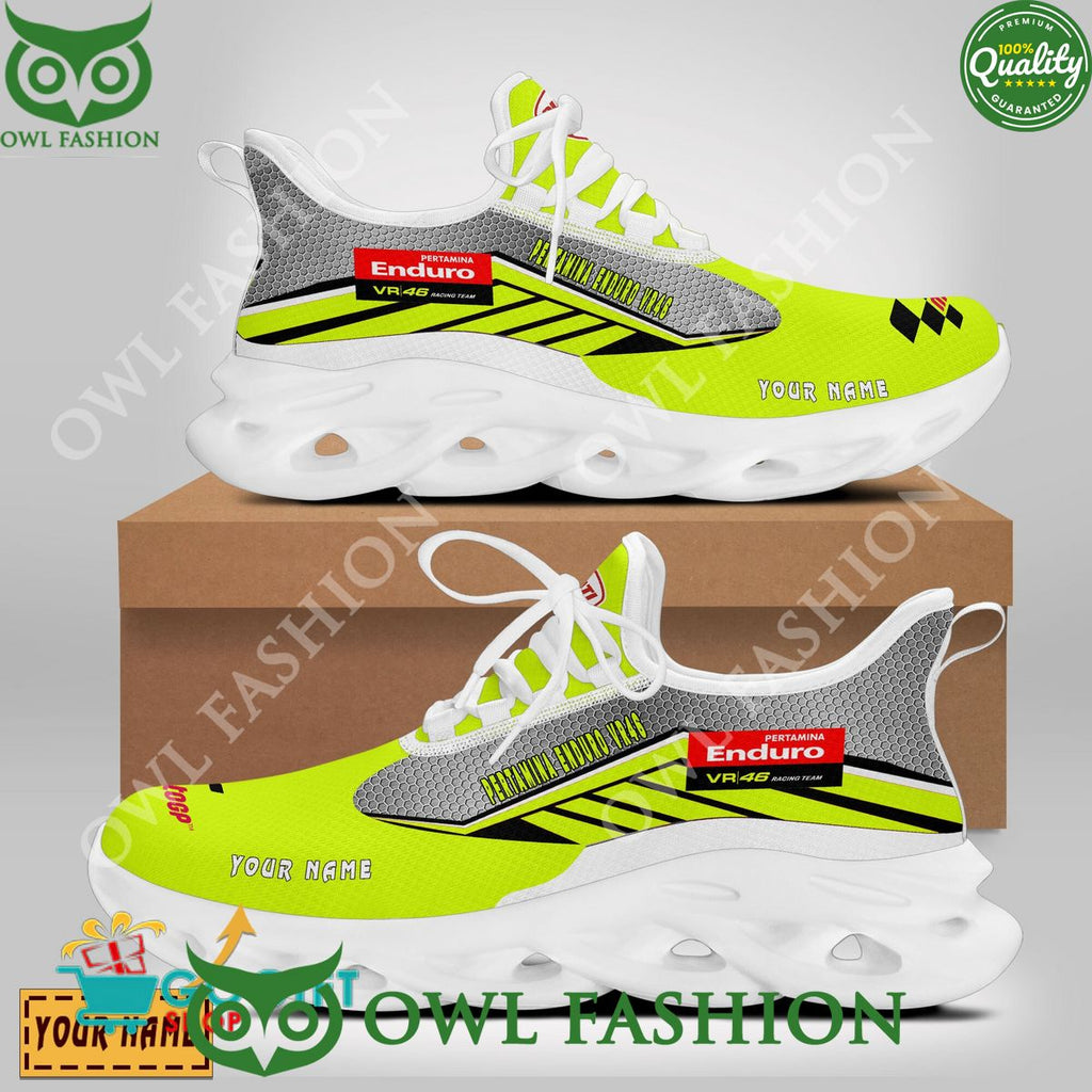 Custom Name Pertamina Enduro VR46 Racing Team 2024 MotoGPmax soul shoes