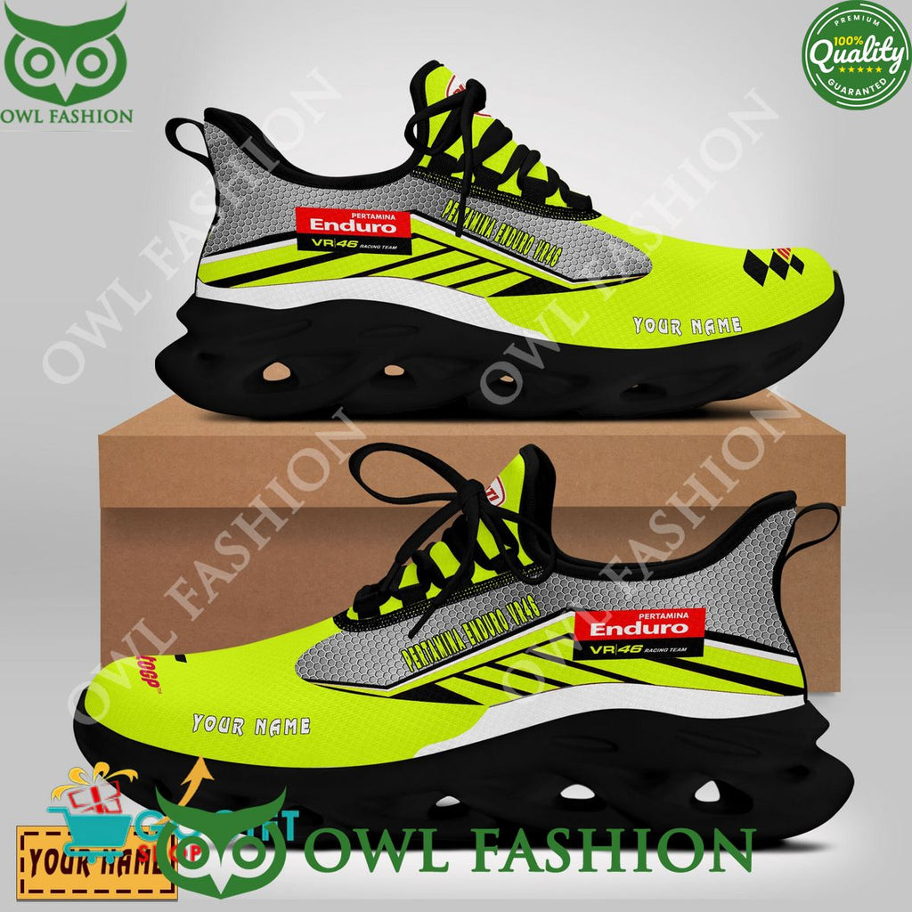 Custom Name Pertamina Enduro VR46 Racing Team 2024 MotoGPmax soul shoes