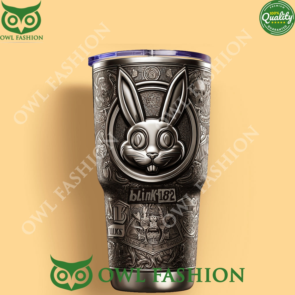 Custom name Rabbit Funny Blink 182 all the small things tumbler