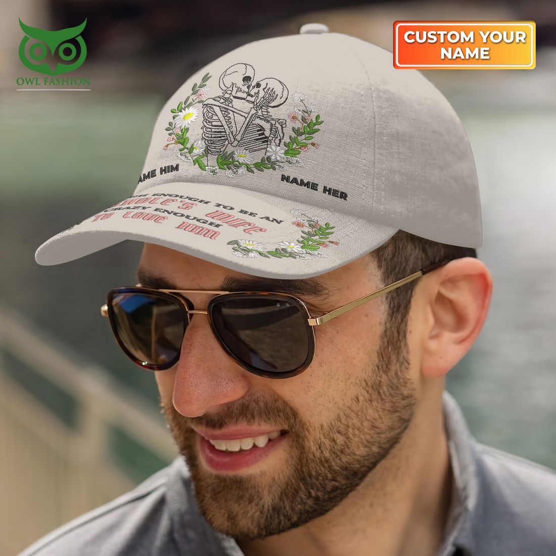 Custom Tough Enough To Be An Asshole’s Wife Crazy Enough To Love Him Classic Cap