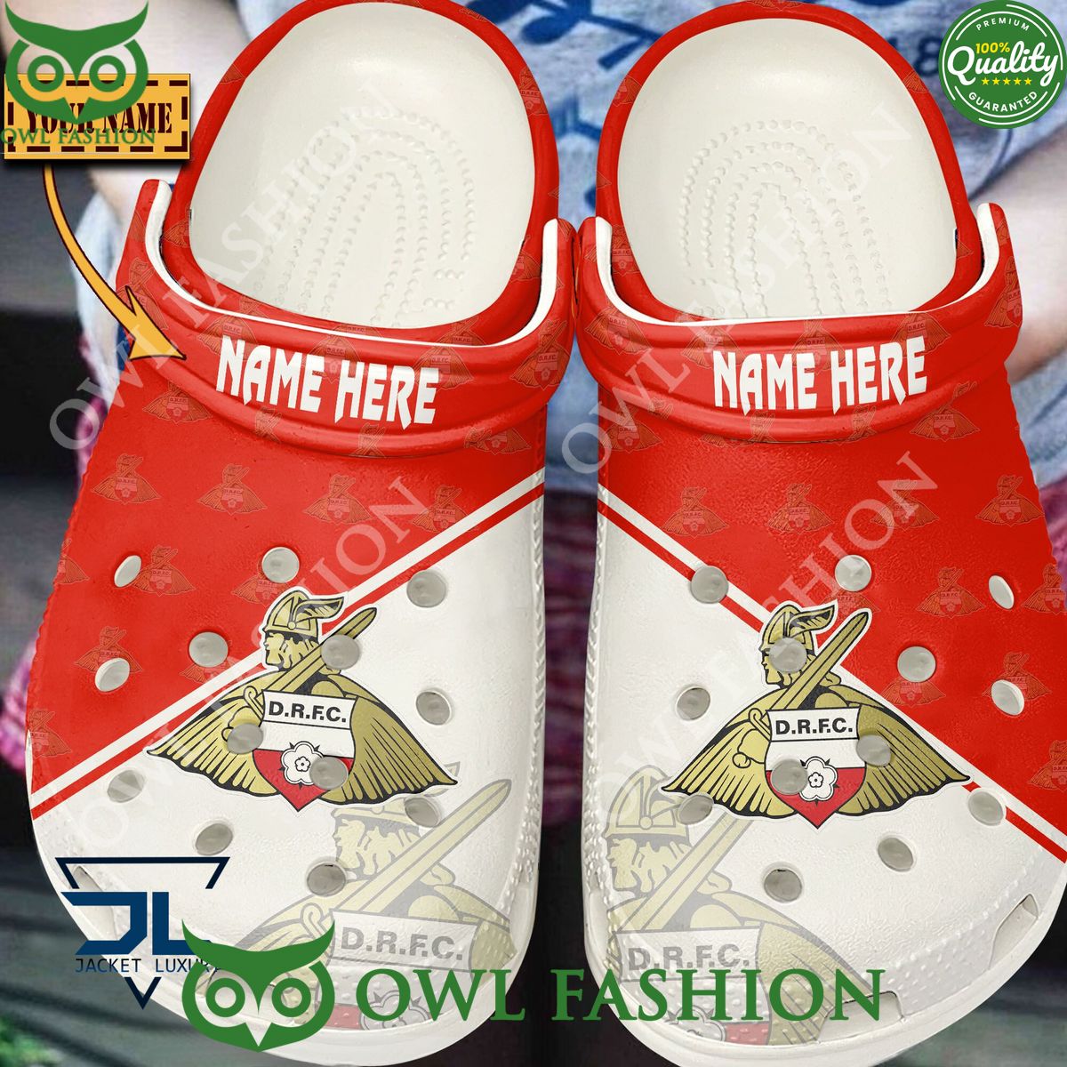 Customized Doncaster Rovers EFL Football Club Croc