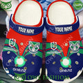 Customized New Zealand Warriors Rugby NRL Croc