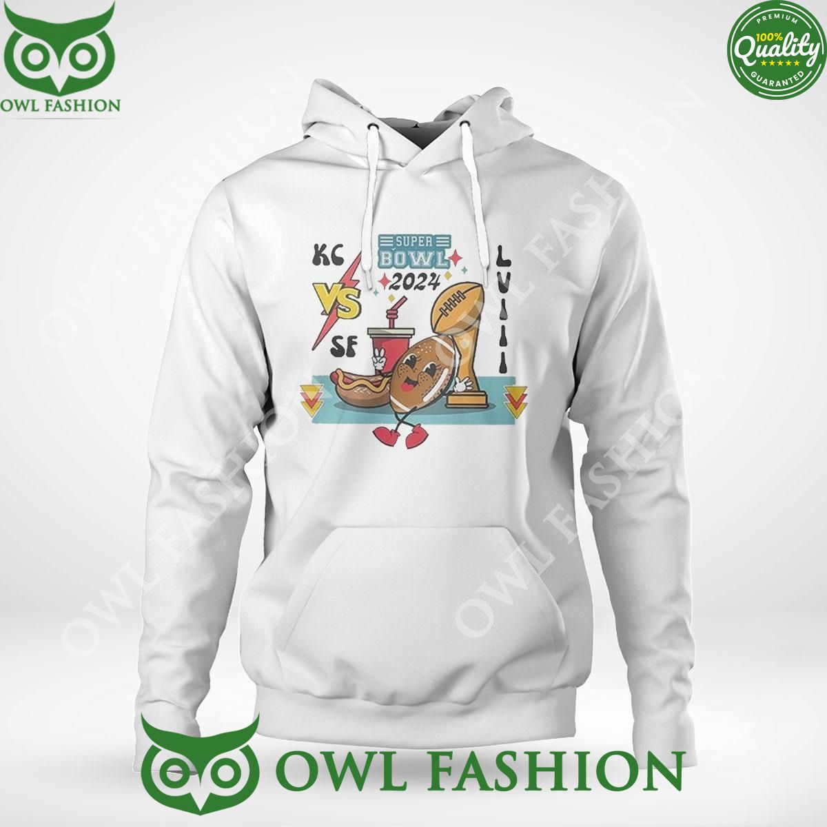 Cute 2024 Superbowl Kc Chiefs Vs Sf 49ers t Shirt