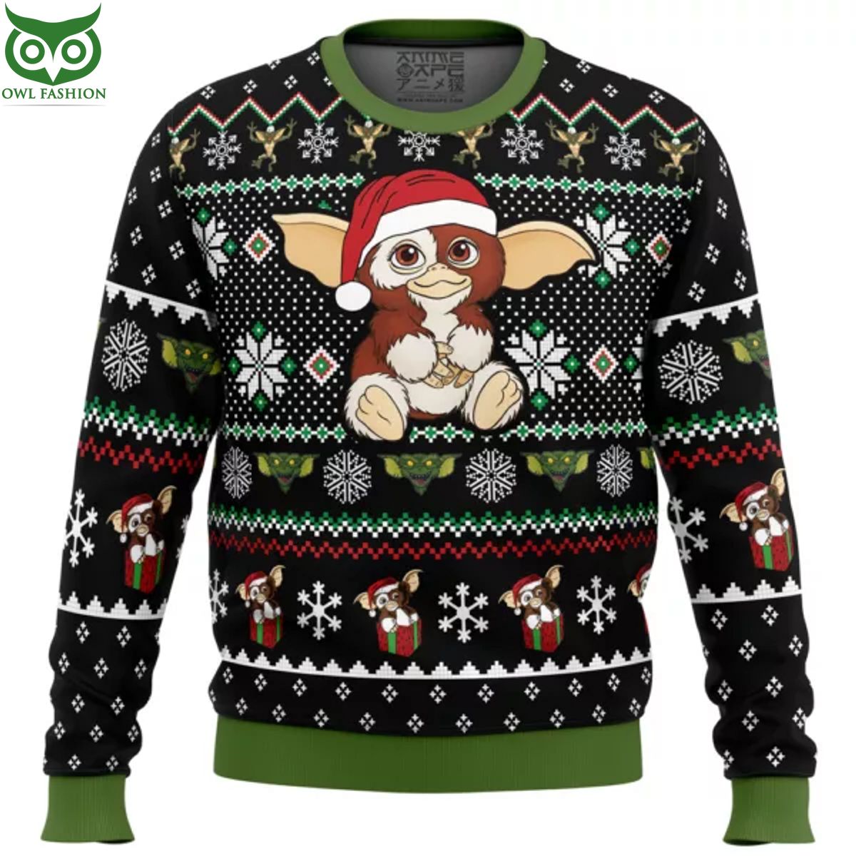 Cute Character Christmas Ugly Sweater
