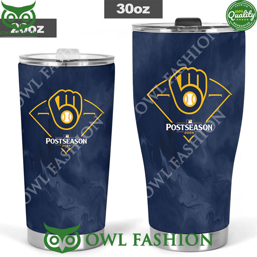 Milwaukee Brewers American Baseball Team 2024 Tumbler Cup