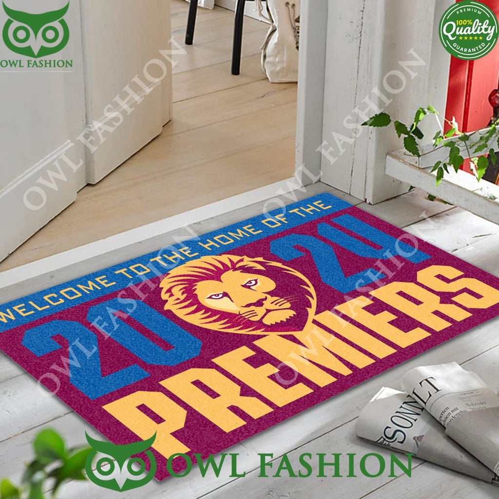 Brisbane Lions Welcome To The Home Limited Doormat