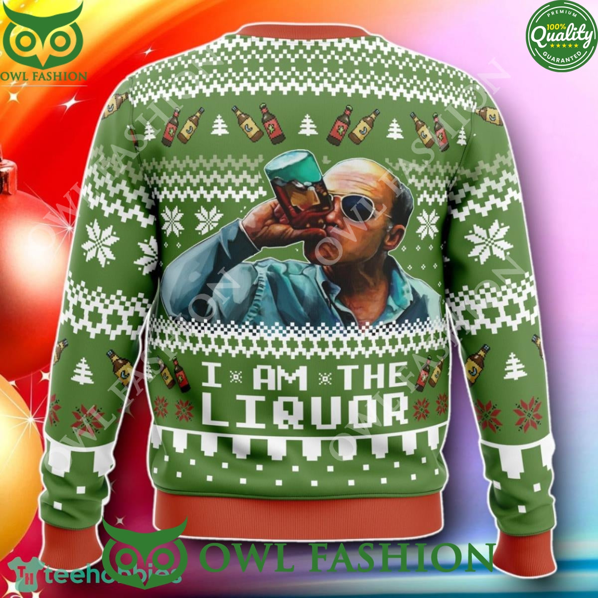 I Am The Liquor Trailer Park Boys Christmas Ugly Sweater