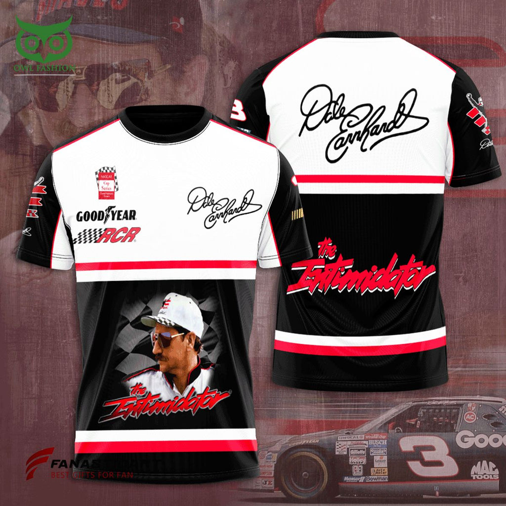 Dale Earnhardt The Intimidator 3D Hoodie Tshirt Longsleeve