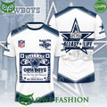 Dallas Cowboys American Rugby 3D t shirt
