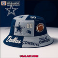 Dallas Cowboys Personalized Iconic Trendy Bucket Hat
