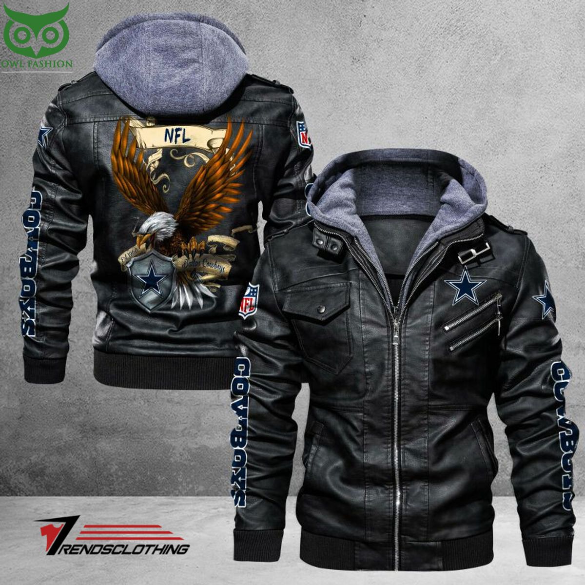 Dallas Cowboys Trending 2D Leather Jacket