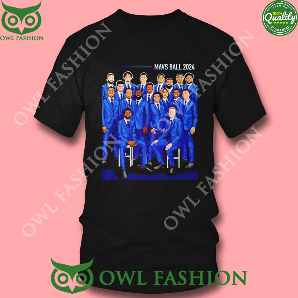 Dallas Mavericks 2024 Players Suited Up Limited Shirt Hoodie